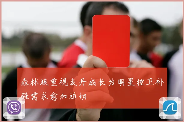 森林狼重视麦丹成长为明星控卫补强需求愈加迫切